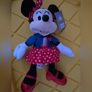 Disney Minnie Mouse Plush Toy - Red and Black